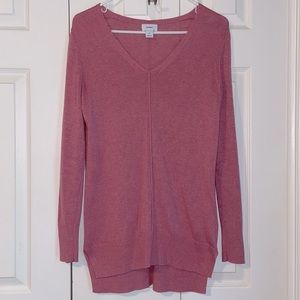 Old Navy 🌑 V-Neck Tunic Length Sweater - Size: XS